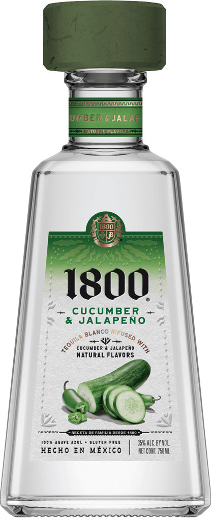 1800 Cucumber & Jalapeno Tequila 750ml