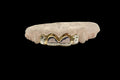 10K Gold 2 Sunshine Cut with 1 Piece Open Face image 0