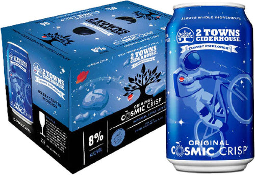 2 Towns Cosmic Crisp Apple 6pk Can