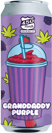 450 North Grandaddy Purple Slushy XL 16oz Can