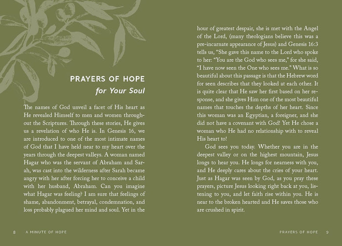 A Minute of Hope: 100 Prayers for Staying Steadfast Through Challenges and Change