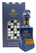 Adictivo Tequila Anejo Blue Ceramic 750ml