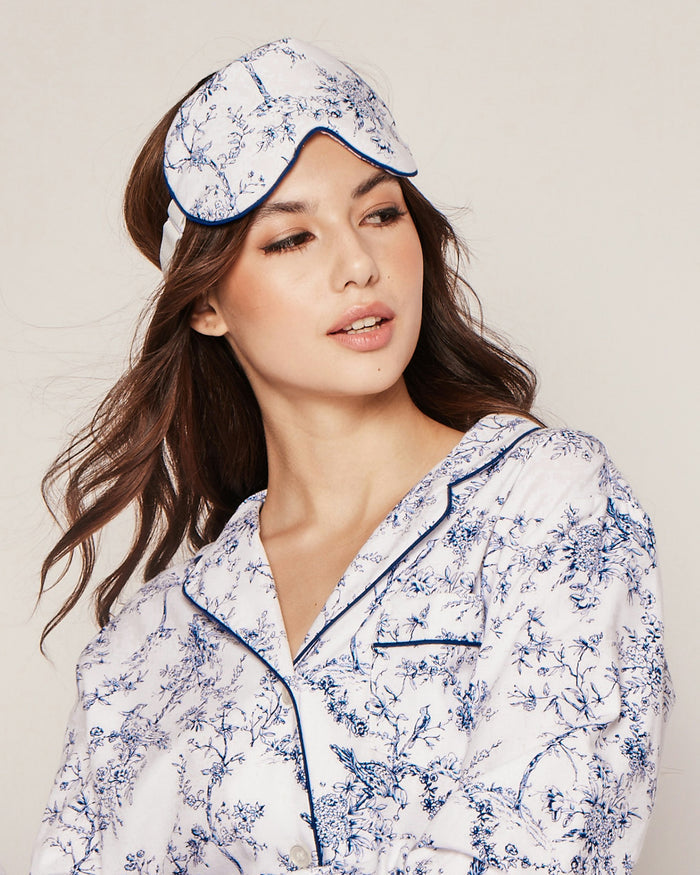 Women's Sleep Mask in Timeless Toile in Timeless Toile#Color_Timeless Toile