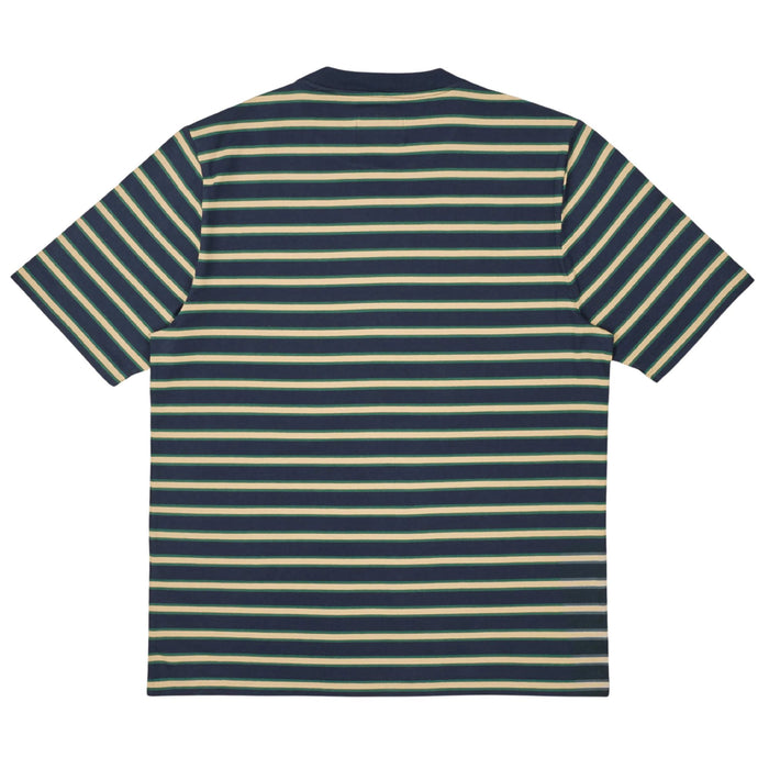 Albam Tame Stripe T-Shirt - Dark Navy