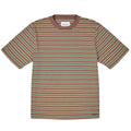 Albam Tame Stripe T-Shirt - Walnut