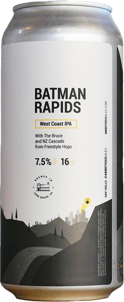 Ambitious Ales Batman Rapids IPA 16oz Can