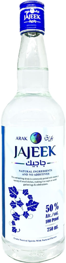 Arak Jajeek Blue 100 Proof 750ml