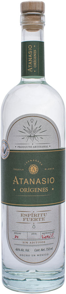 Atanasio Origenes Tequila Blanco 750ml