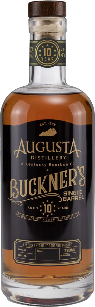 Augusta Buckner's Single Barrel 10 Year Old Straight Bourbon Whiskey 750ml