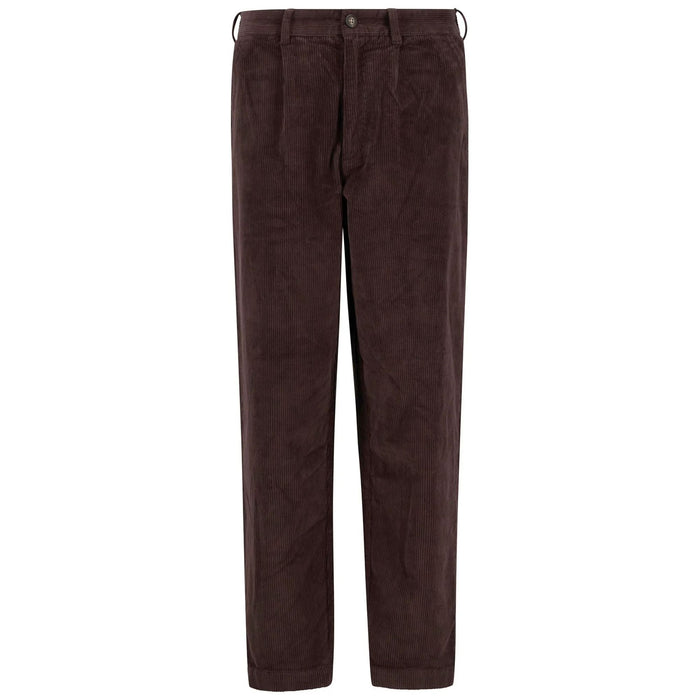 Barbour Stretch Cord Relaxed Fit Trousers - Dark Oak