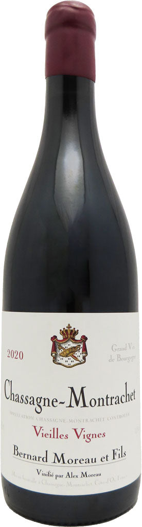 Bernard Moreau et Fils Chassagne Montrachet Rouge 2020 750ml