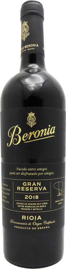 Beronia Gran Reserva Rioja 2018 750ml