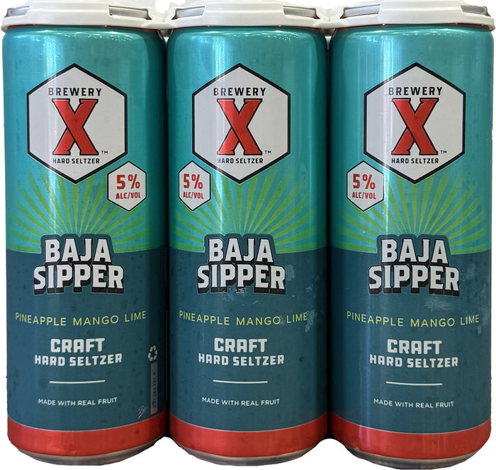 Brewery X Baja Sipper Seltzer 6pk Can