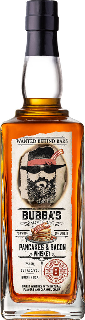 Bubba's Secret Stills Pancakes & Bacon Whiskey 750ml