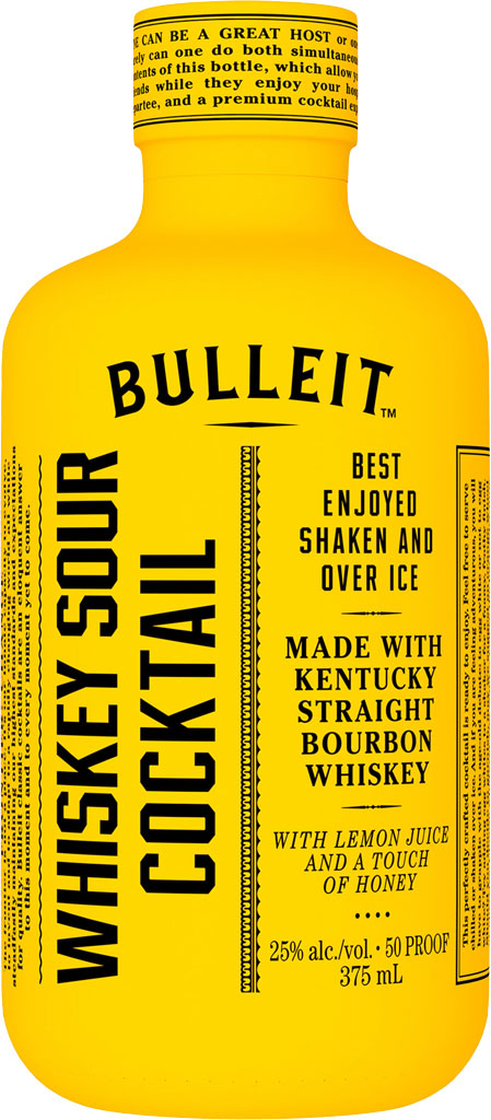 Bulleit Whiskey Sour Cocktail 375ml