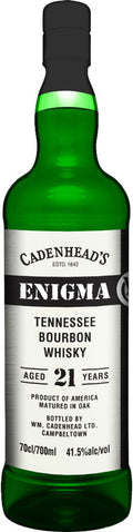 Cadenhead Enigma Campbeltown Tennessee Bourbon Whisky 21 Year Old 2003 700ml