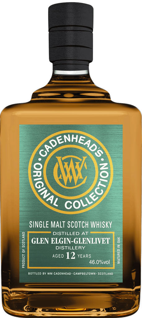 Cadenhead Glen Elgin-Glenlivet Single Malt Whiskey 12 Year Old 2012 750ml