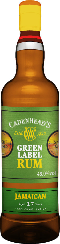 Cadenhead Green Label 17 Years Old Jamaican Rum 750ml