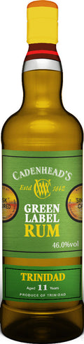 Cadenhead Green Label Trinidad Rum 11 Year Old 750ml