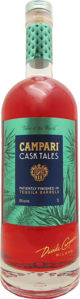 Campari Cask Tales Tequila Barrel Finish Liqueur 1L