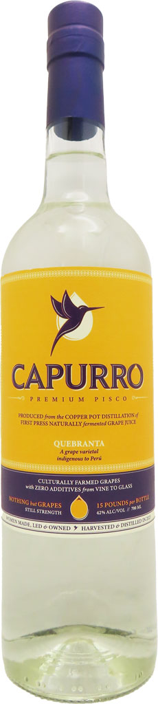 Capurro Quebranta Pisco 700ml