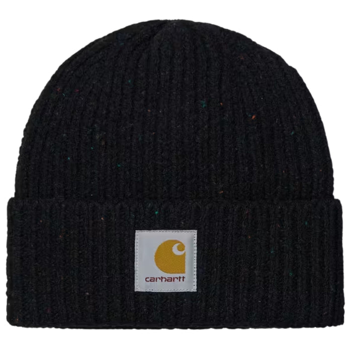 Carhartt WIP Anglistic Beanie - Speckled Black