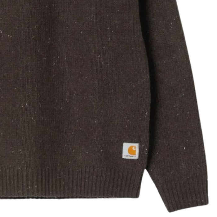 Carhartt WIP Anglistic Sweater - Speckled Tobacco