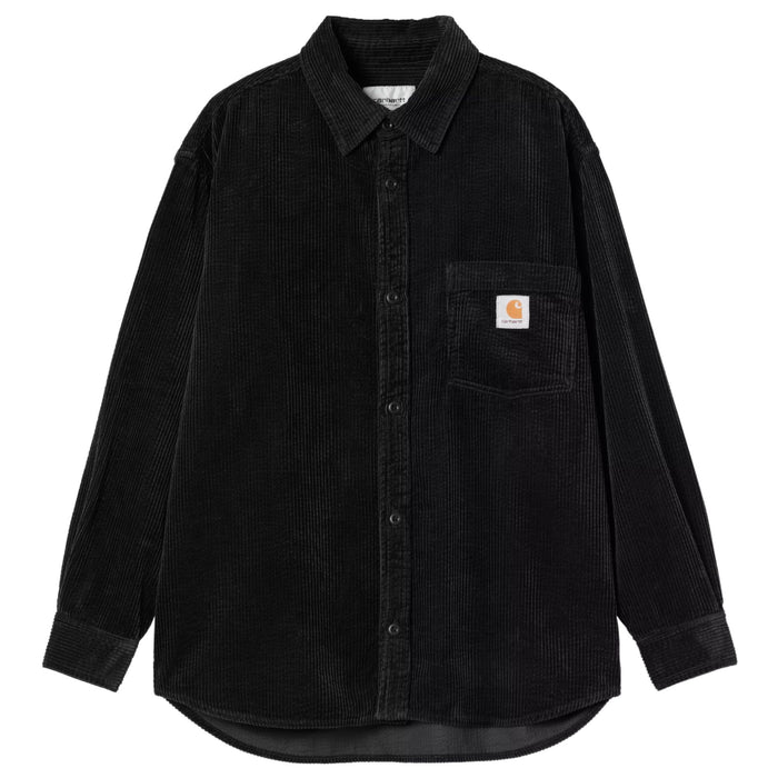 Carhartt WIP Long Sleeve Loyde Shirt - Black