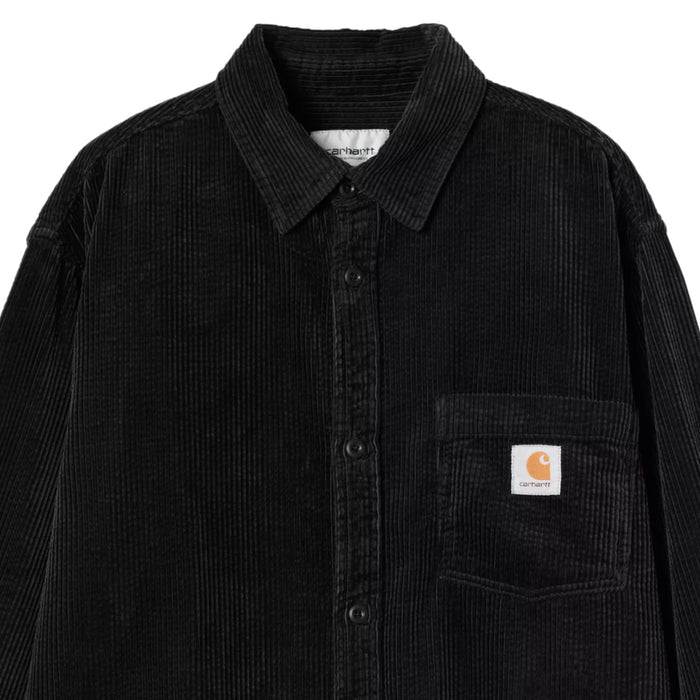 Carhartt WIP Long Sleeve Loyde Shirt - Black