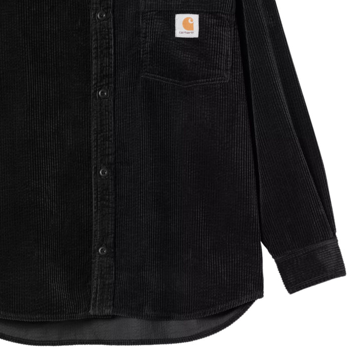 Carhartt WIP Long Sleeve Loyde Shirt - Black