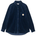 Carhartt WIP Long Sleeve Loyde Shirt - Dark Navy