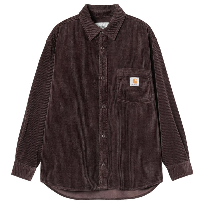 Carhartt WIP Long Sleeve Loyde Shirt - Palisander