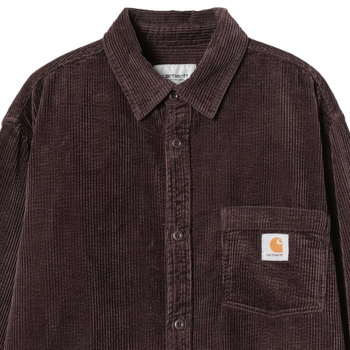 Carhartt WIP Long Sleeve Loyde Shirt - Palisander
