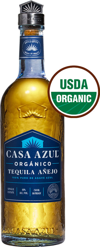 Casa Azul Organic Tequila Anejo 750ml
