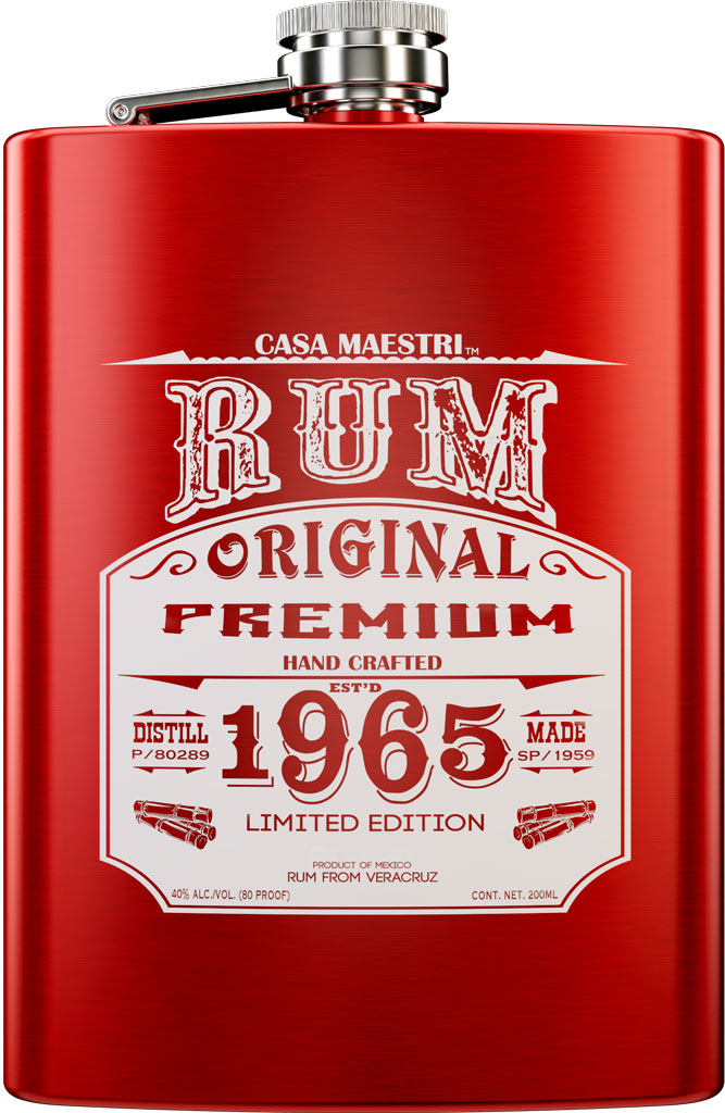 Casa Maestri 1965 Rum Flask 200ml