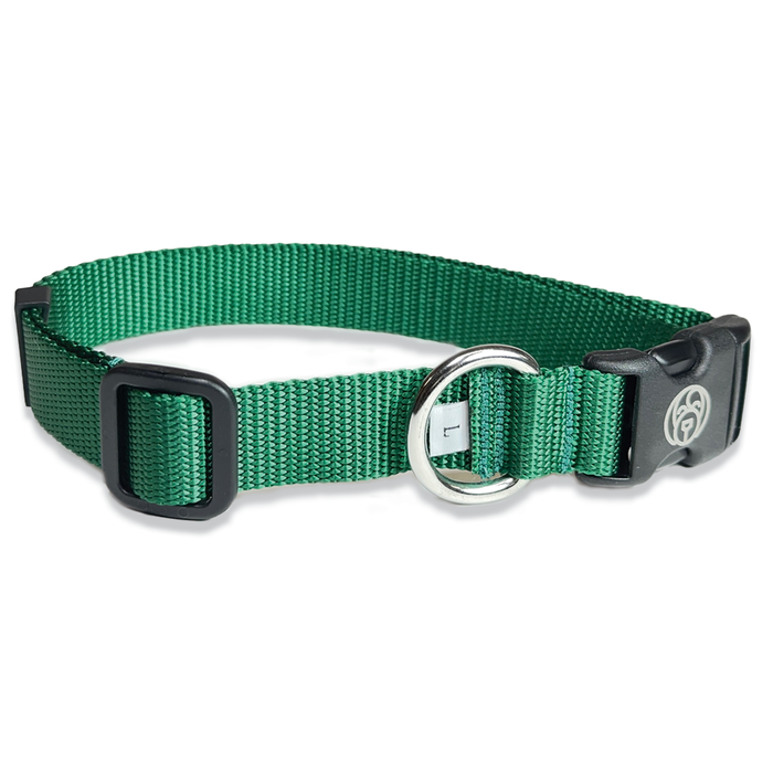 Small | Fits 10-15" | 5/8" Webbing / Green