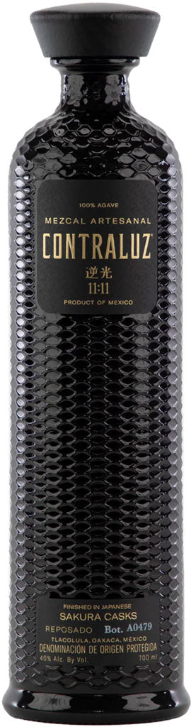 Contraluz 11:11 Sakura Cask Mezcal Reposado 700ml