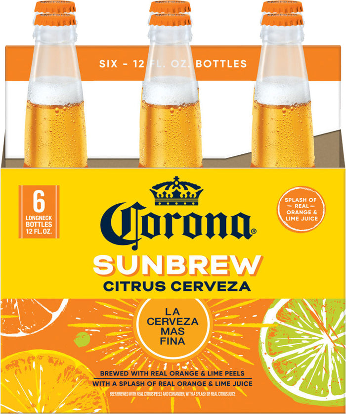 Corona Sunbrew Citrus 6pk Bottles