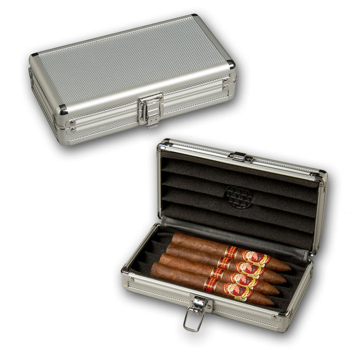 Craftsman's Bench Passport Travel Humidor 4 Count
