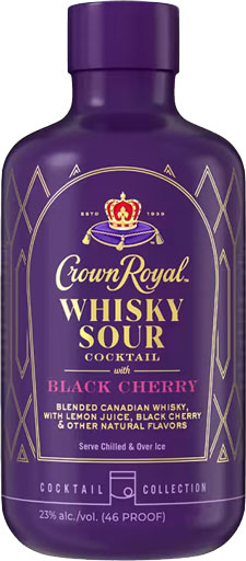 Crown Royal Black Cherry Sour Whisky Cocktail 375ml