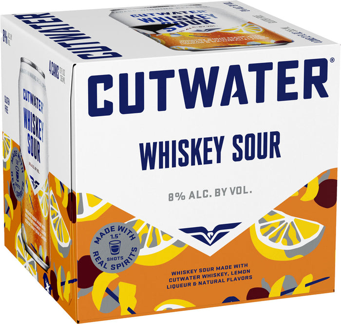 Cutwater Spirits Whiskey Sour 4pk