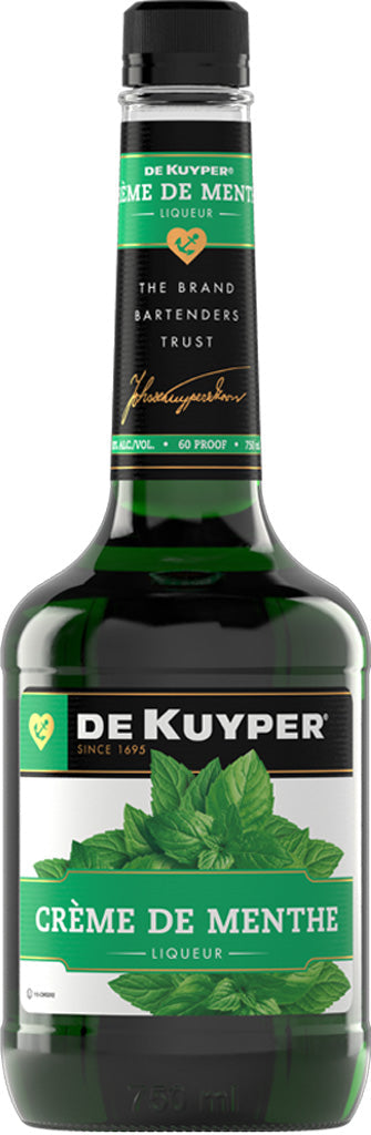 Dekuyper Creme De Menthe Green Liqueur 750ml