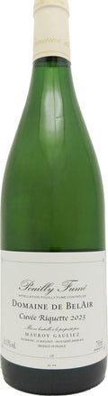 Domaine de Bel Air Cuvee Riquette Pouilly Fume 2023 750ml