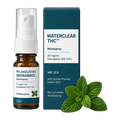 WaterClear THC Mundspray Pfefferminze 50 mg/ml Dronabinol, 5 ml – Flasche und Faltschachtel