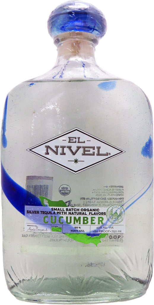 El Nivel Cucumber Flavored Tequila Silver 750ml