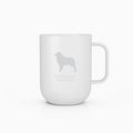 10 oz / White / Australian Shepherd