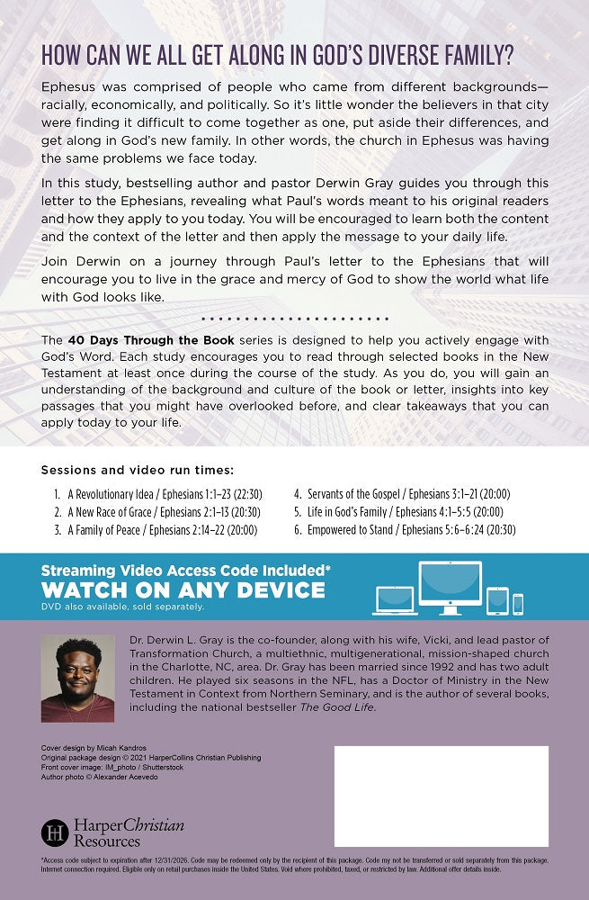 Ephesians Bible Study Guide plus Streaming Video: Life in God’s Diverse Family