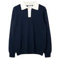 Far Afield Apa Knitted Polo - Navy