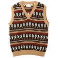 Far Afield Lok Kala Pinto Vest - Camel