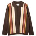 Far Afield Terson Knit Shirt - Brown